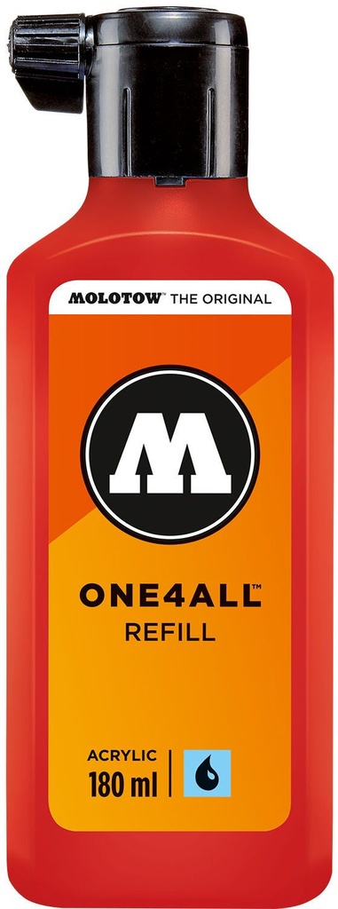 Refill One4All 180 ml #013 Traffic Red Molotow