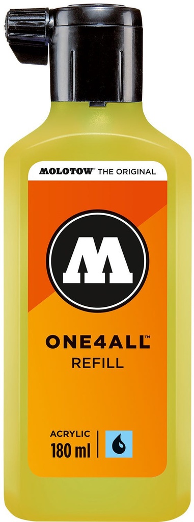 Refill One4All 180 ml #220 Neon Yellow Fluorescent Molotow