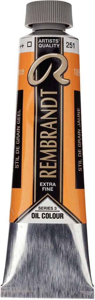 Rembrandt Oil color Tube 40 ml Stil de Grain Yellow 251
