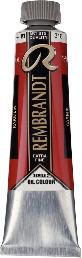Rembrandt Oil color Tube 40 ml Carmine 318
