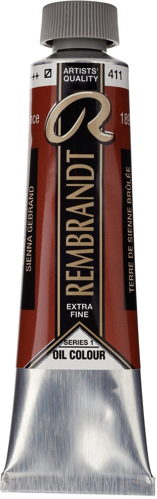 Rembrandt Oil color Tube 40 ml Burnt Sienna 411