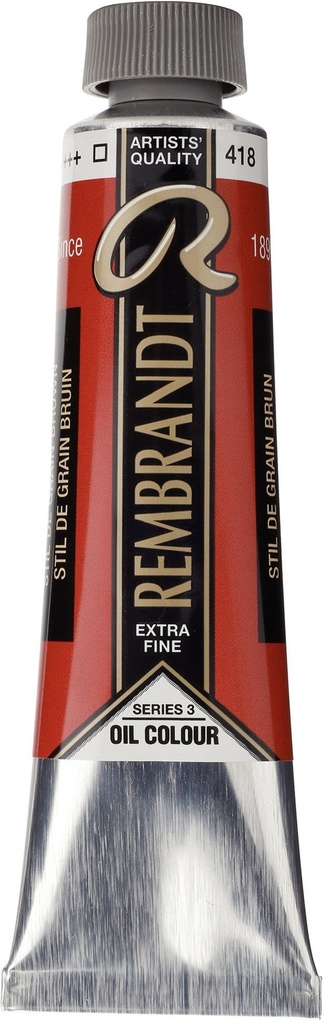 Rembrandt Oil color Tube 40 ml Stil de Grain Brown 418