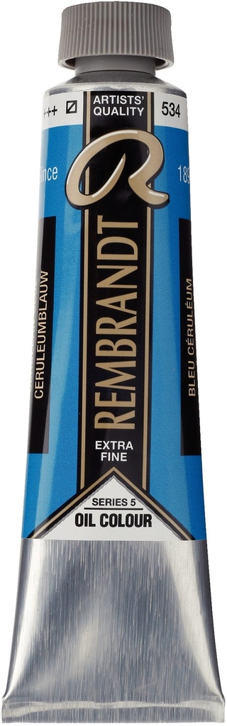 Rembrandt Oil color Tube 40 ml Cerulean Blue 534
