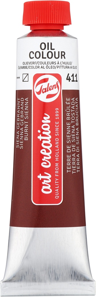 TAC OIL 40ML BURNT SIENNA