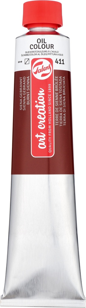 Talens Art Creation Oil color Tube 200 ml Burnt Sienna 411
