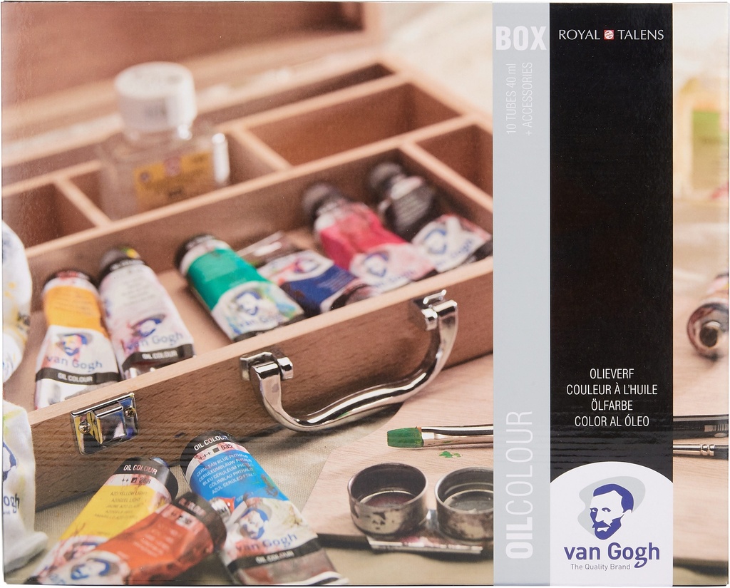 Oil Color Basic Box 10X40Ml Van Gogh