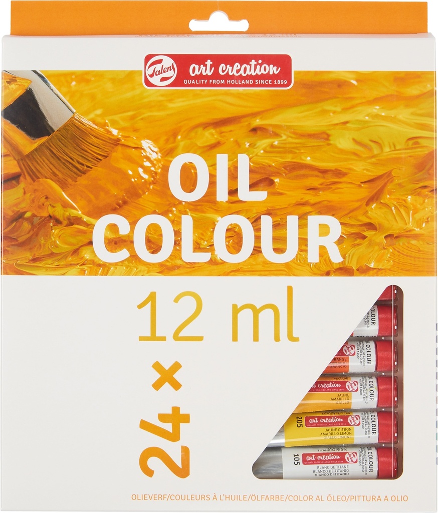 OIL Set 24x12ml TALENS ART CREATION