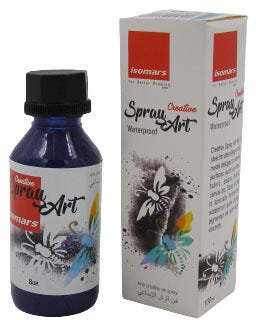 Creative Spray Art - Spray Ink - Blue