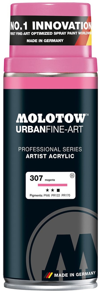 Spray UFA Artist Acrylic 400ml #307 Magenta Molotow