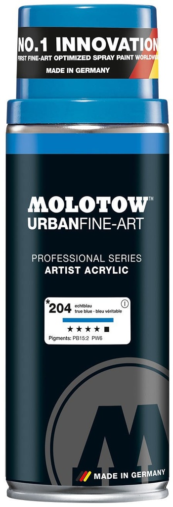Spray UFA Artist Acrylic 400ml #204 True Blue Molotow