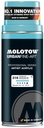 Spray UFA Artist Acrylic 400ml #316 Turquoise Blue Light Molotow