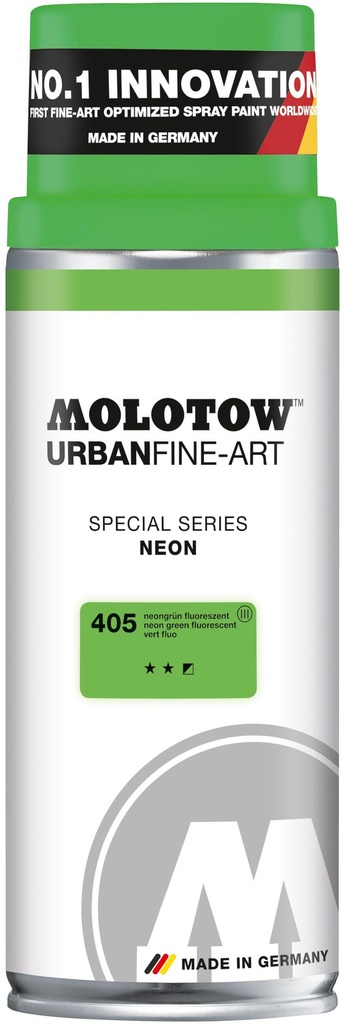 Spray UFA Neon 400ml #405 Neon Green Molotow