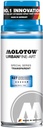 Spray UFA Transparent 400ml #427 Shock Blue Transparent Molotow