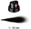 Spray Cap Super Fat Black/Pink, Polybag 100 Pcs. Molotow