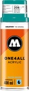 Spray One4All Acrylic 400ml #206 Lagoon Blue Molotow