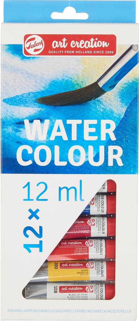 Watercolors Set 12X12ml Talens Art CrEAtion