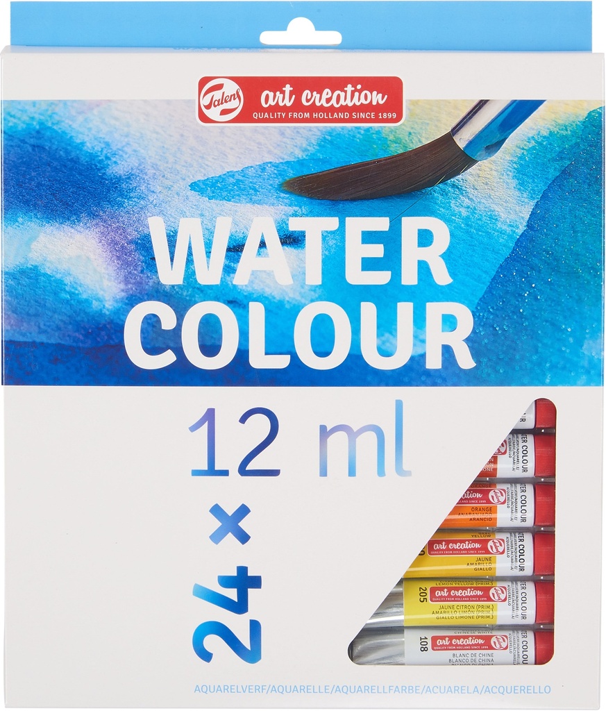 Watercolors Set 24X12ml Talens Art CrEAtion
