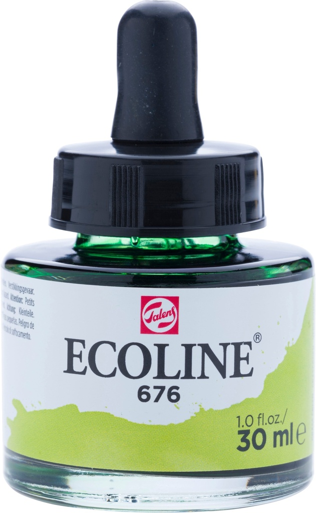 Ecoline Liquid Watercolor Bottle 30 ml Grass Green 676