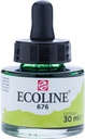 Ecoline Liquid Watercolor Bottle 30 ml Grass Green 676