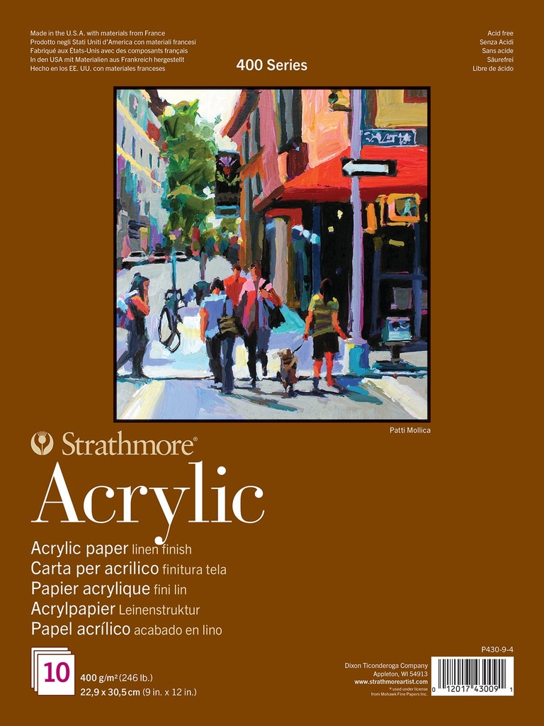 STR 400 Acryl Pad 400GR 23X31 10Sh