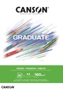 Pad Canson GRaduate Drawing White Paper A3 160GSM 30SH