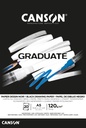 Pad Canson GRaduate Drawing Black A5 120GSM 20SH