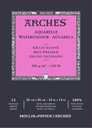 Arches Watercolour Hot Pressed Natural White 300 GSM, 26 X 36 12Sheet