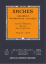 Arches Watercolour Rough Natural White 300 GSM, 26 X 36 12Sheet