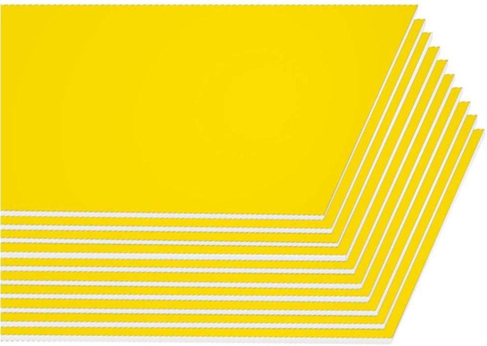 Foam Board 5mm 50x70cm Yellow