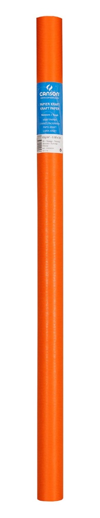 Rl Kraft Canson 68X300Cm 65GSM Orange 58
