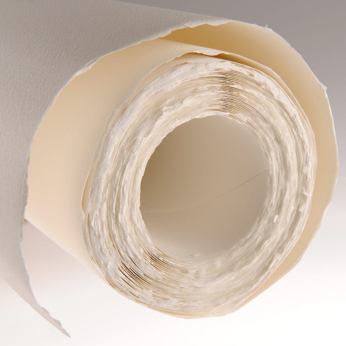 Arches Watercolour Roll Hot Pressed Natural White 300 GSM, 113 X 914