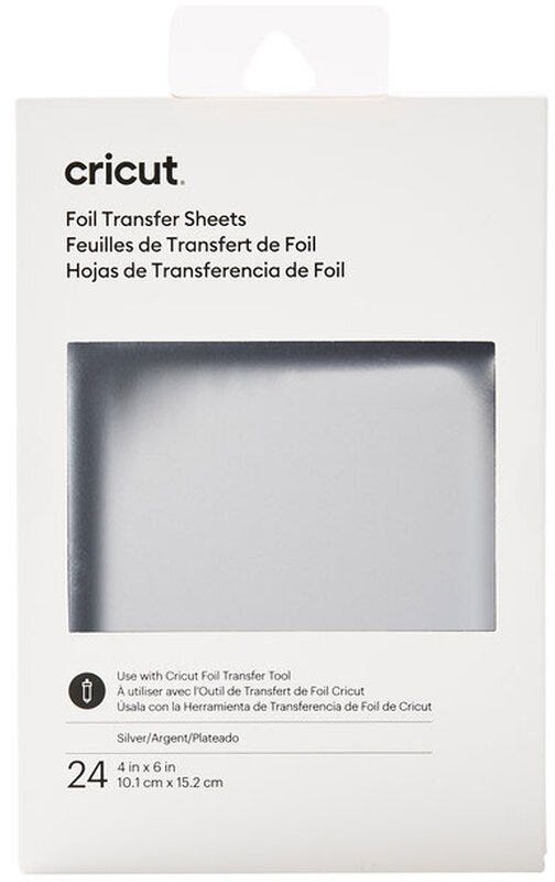 Cricut Transfer Foil Sheets 10x15cm 24 sheets (Silver)