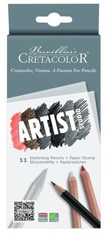 Artist Studio Line - Drawing 101, Sketching Pencils Set, Cardboard Box