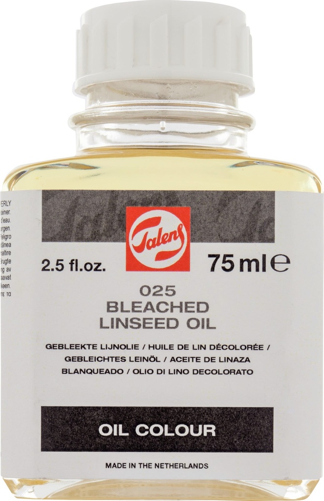 Linseed Oil BlEAched 75ml Talens