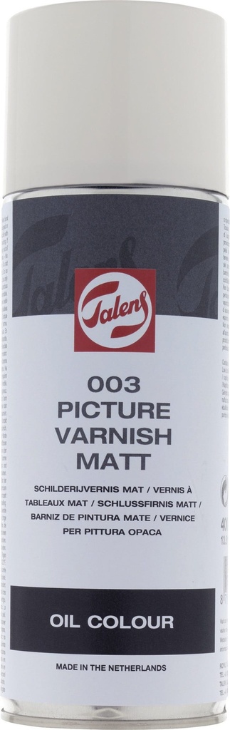 Talens Varnish Mat 003 Spray Can 400 ml