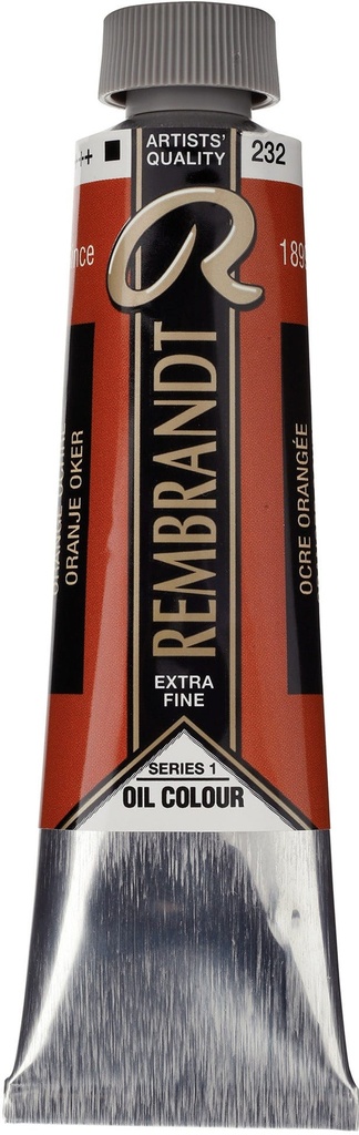 Rembrandt Oil color Tube 40 ml Orange Ochre 232