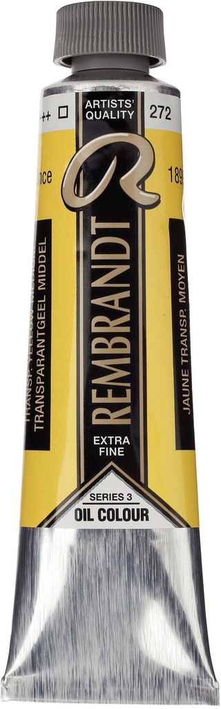 Rembrandt Oil color Tube 40 ml Transparent Yellow Medium 272