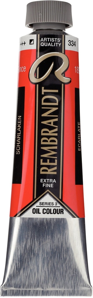 Rembrandt Oil color Tube 40 ml Scarlet 334