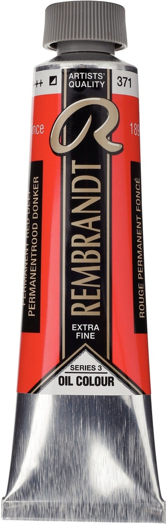 Rembrandt Oil color Tube 40 ml Permanent Red Deep 371
