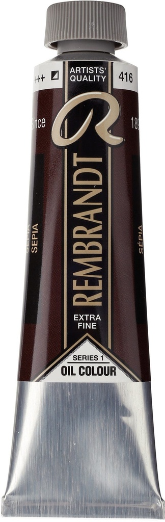 Rembrandt Oil color Tube 40 ml Sepia 416