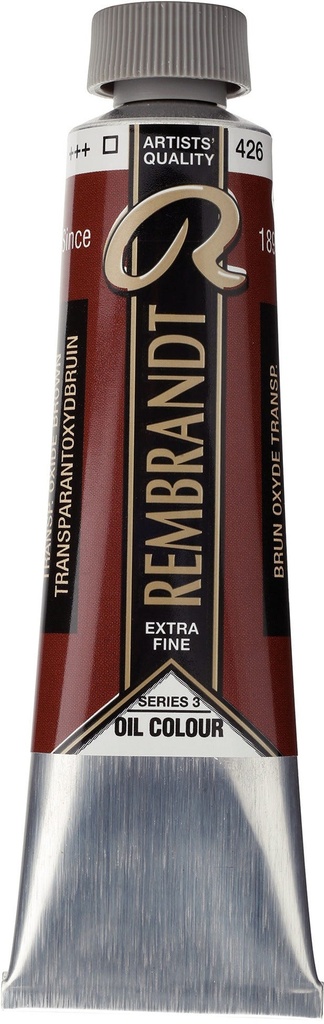 Rembrandt Oil color Tube 40 ml Transparent Oxide Brown 426