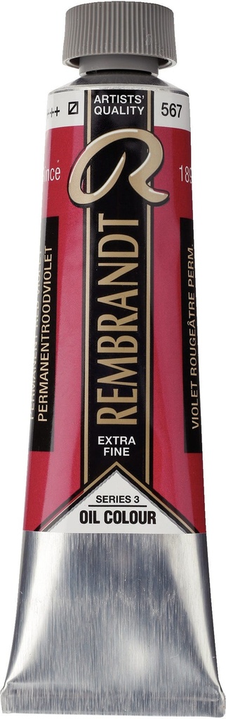 Rembrandt Oil color Tube 40 ml Permanent Red Violet 567
