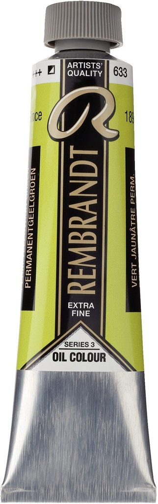 Rembrandt Oil color Tube 40 ml Permanent Yellowish Green 633