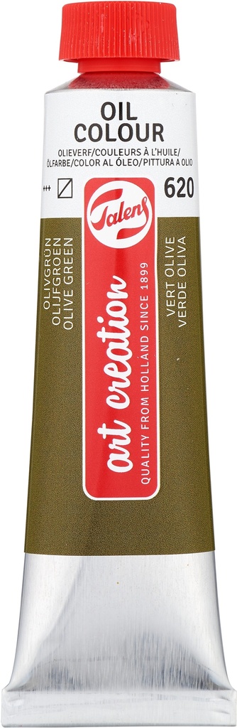 Talens Art Creation Oil color Tube 40 ml Olive Green 620