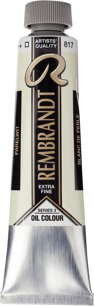 Rembrandt Oil color Tube 40 ml Pearl White 817