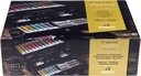 Rembrandt Oil color wooden box set Luxury | 7 x 15 ml + 12 x 40 ml + 3 x 60 ml + accessories