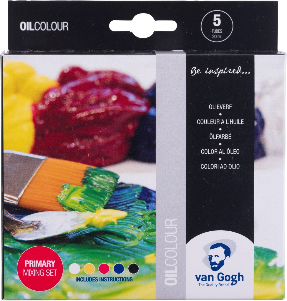 Van Gogh Oil color primary mixing set | 5 x 20 ml
