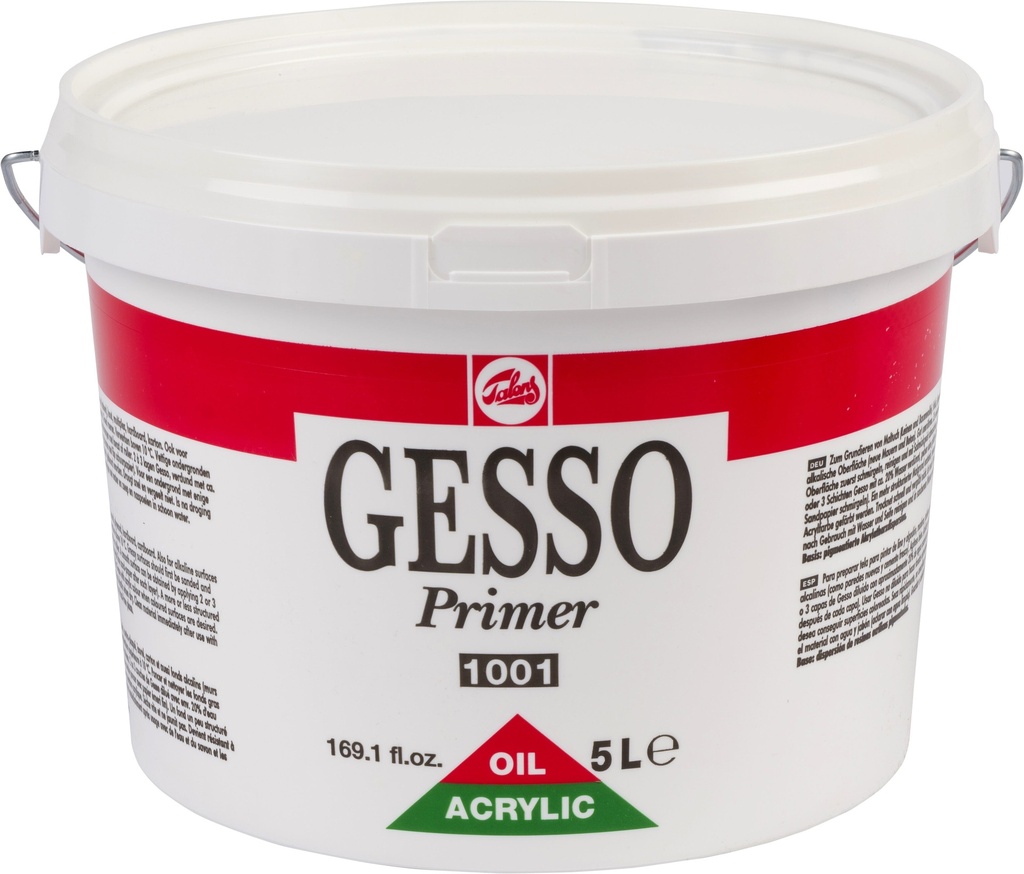 Talens Gesso Primer 1001 Bucket 5000 ml