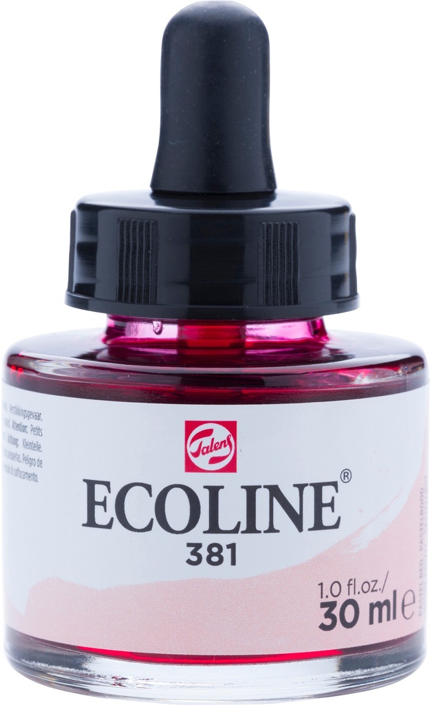 ECOLINE 30ML PASTEL RED