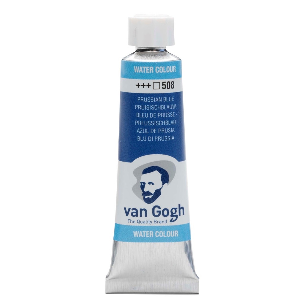 Van Gogh Watercolor Tube 10 ml Prussian Blue 508